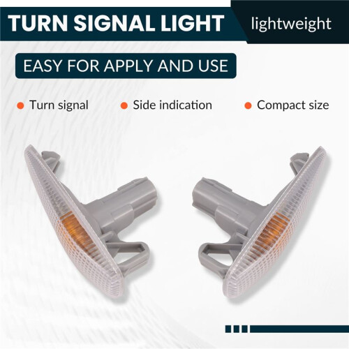 Side Indicator Turn Signal Light Pair for  Lancer Mirage RVR 2008-2017 8351A047 1