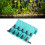 Aquarium Air Check Flow Control Switch Valve Waterproof Plastic 50mm 14