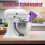 Flour Funnel Stand Mixer Attachment for  Mixer KSM150 5-Quart Icing Egg Liquid Funnel 5