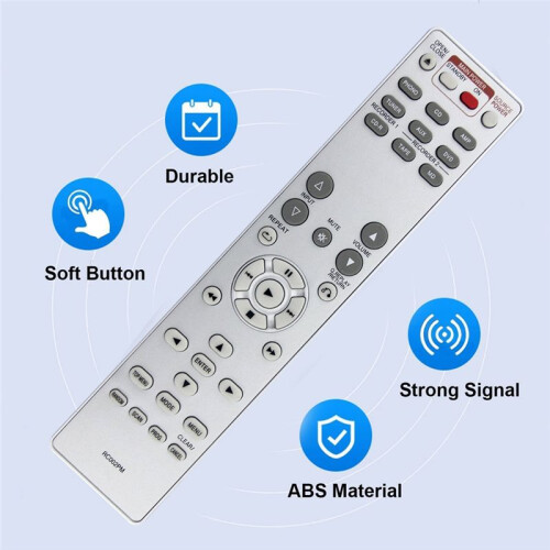 Replace RC002PM Remote Control for  Integrated Amplifier PM6002 PM6002/N1S PM6002/N1B 2