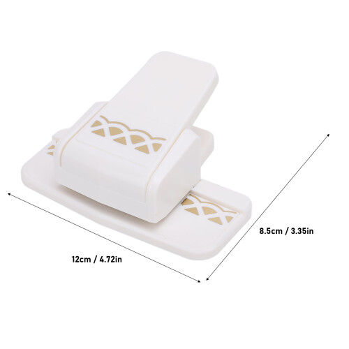 Multi-Functional Border Punch for Scrapbook & Card Craft, Plastic, 120-220g 1