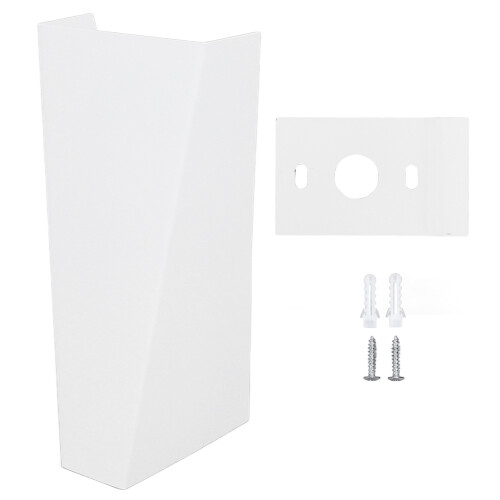 Contemporary LED Wall Light Trapezoid Up Down Lamp White Shell 85-265V 1
