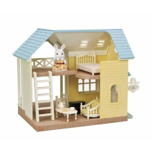 Sylvanian Families Bluebell Cottage Gift Set Includes Maisie The Snow Rabbit