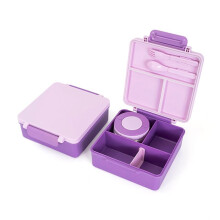 Bento Lunch Box for Kids with Cutlery Kids Leakproof Lunch Food Containers Kids Thermo Insulated Hot Food Jar C