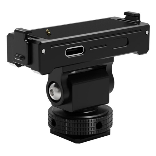 Suitable for  GO3S/3 Magnetic Quick-Release Cold Shoe Mount with 360 Multi-Angle Adjustment Charging Model