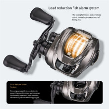 DEUKIO Fishing Reel System Baitcasting Reel 8KG Max Drag 7.2:1 High Speed Fishing Reel Left