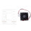 4x3.5 HDD Bracket for PC Case Mechanical Hard Disk Holder with Fan Cooling Stackable Expansion Fits 4 HDDs B 1