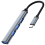 USB-Hub für USB-C mit 4 USB-Anschlüssen 5 Gbit/s Aluminium 1