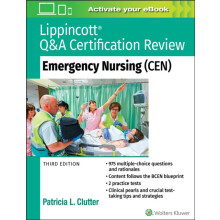 Lippincott QampA Certification Review Emergency Nursing CEN by Patrici
