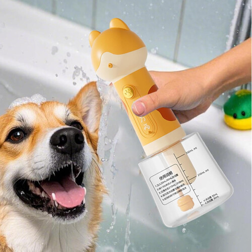 Automatic Cat Bathing Rechargeable Soap Sprayer Machine 1