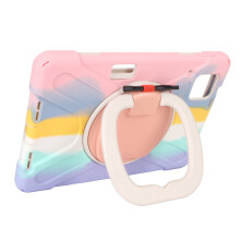 Robuste Xiaomi Mi Pad 6 / 6 Pro Tablet-Hülle mit Stoßschutz & Schultergurt – Pink
