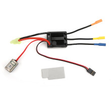Automatische spanningsafschakeling ESC voor RC-voertuigen, dubbele bedrijfsmodi, uitstekende opstartprestaties, ondersteunt 1/18 en 1/16