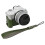 Camera Half Case for EOS R50/R100 with PU Leather Bottom Opening Green 1
