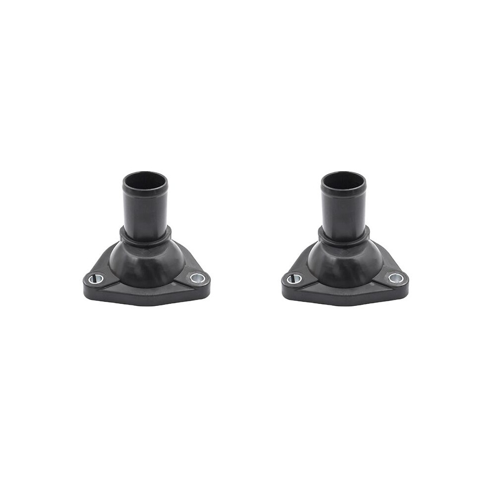 2X 11060-Ax000 Thermostat Housing Water Outlet Pipe For March/Micra 2002-2009 K12 Note 2006-2013 Black 6032129602937