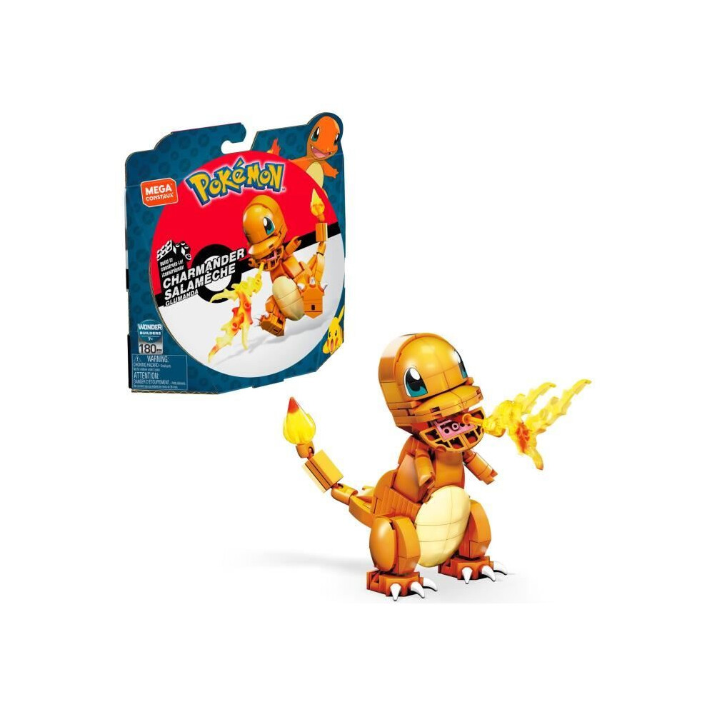 Mega Construx Pokemon Multicolour Charmander Toy