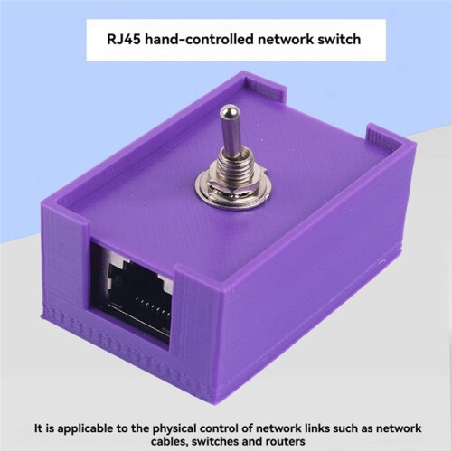 Network RJ45 LAN CAT5/CAT6 Twisted Pair Control  Toggle  Network Cable 1