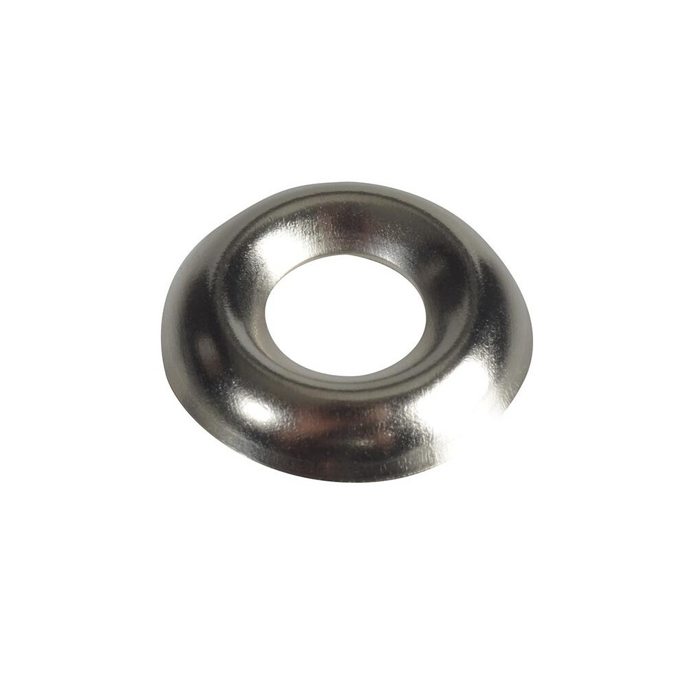 Forgefix Screw Cup Washers, Nickel Plated
