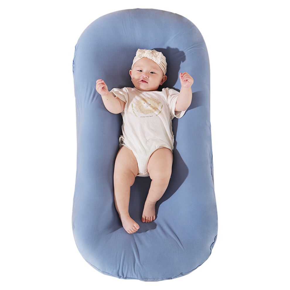 Machine Washable Hypoallergenic Baby Lounger with Organic Fill