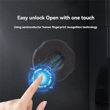 Smart Fingerprint Drawer Lock Cabinet Furniture Electronic Keyless Induction Lock Locker Anti-Theft Password Lock