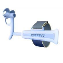 Correttore Anti-Grip per Polso, Portapenne per Bambini, Adatto Ai Principianti, Perfetto per Esercitarsi A Scrivere e Disegnare, Blu