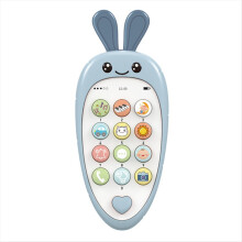 Baby Cell Phone Toy with Early Education & Music,