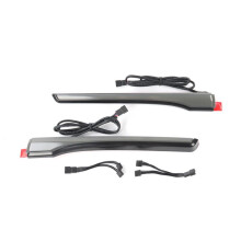 Motorcycle SPAR LED Side Lights for Indian Touring Trunk/Roadmaster/Pursuit 2020-2024 Smoke Grey