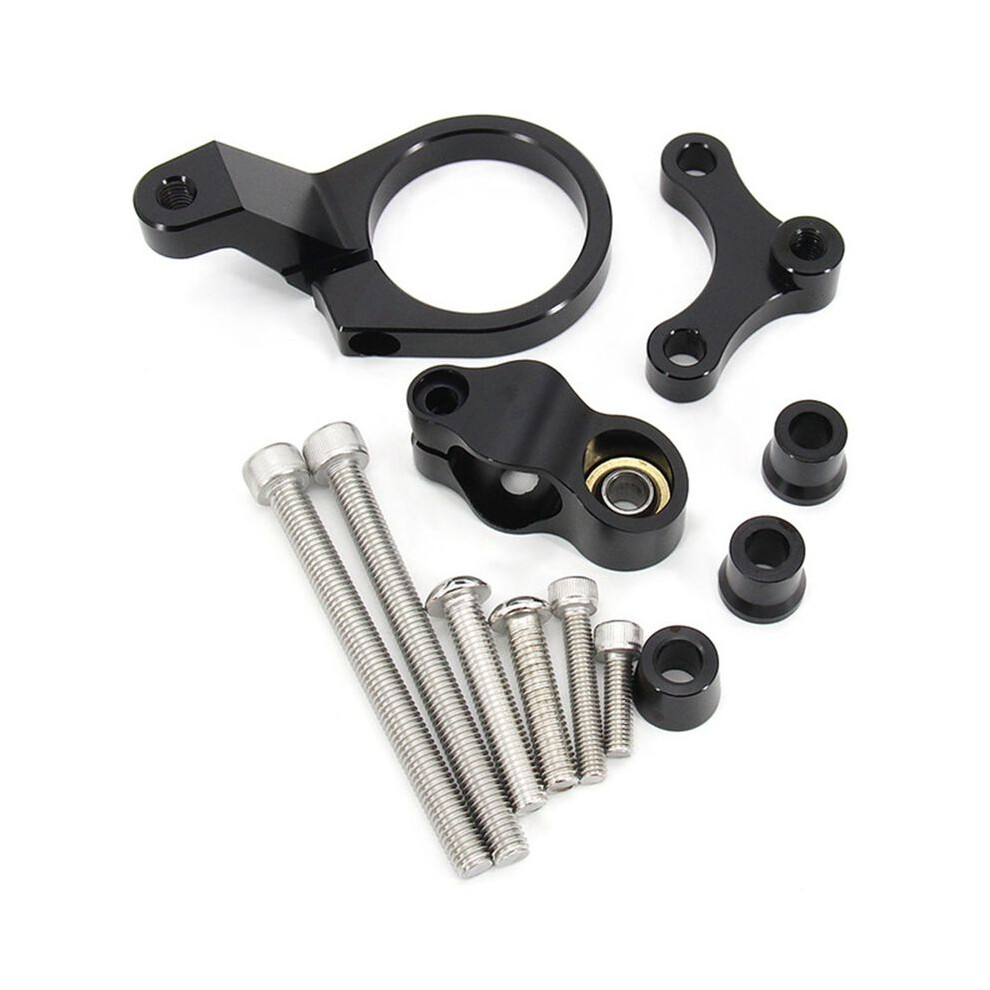 Motorcycle Steering Stabilize Damper Bracket Mounting Kit For Cbr650r Cbr 650R 2019-2022 Black 6033189712444