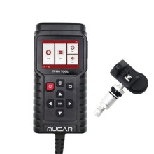 MUCAR Narzędzie Diagnostyczne Ciśnienia w Oponach Samochodowych z 10 Czujnikami TPMS 315MHz-433MHz Programowanie Online Obsługuje 11 Języków