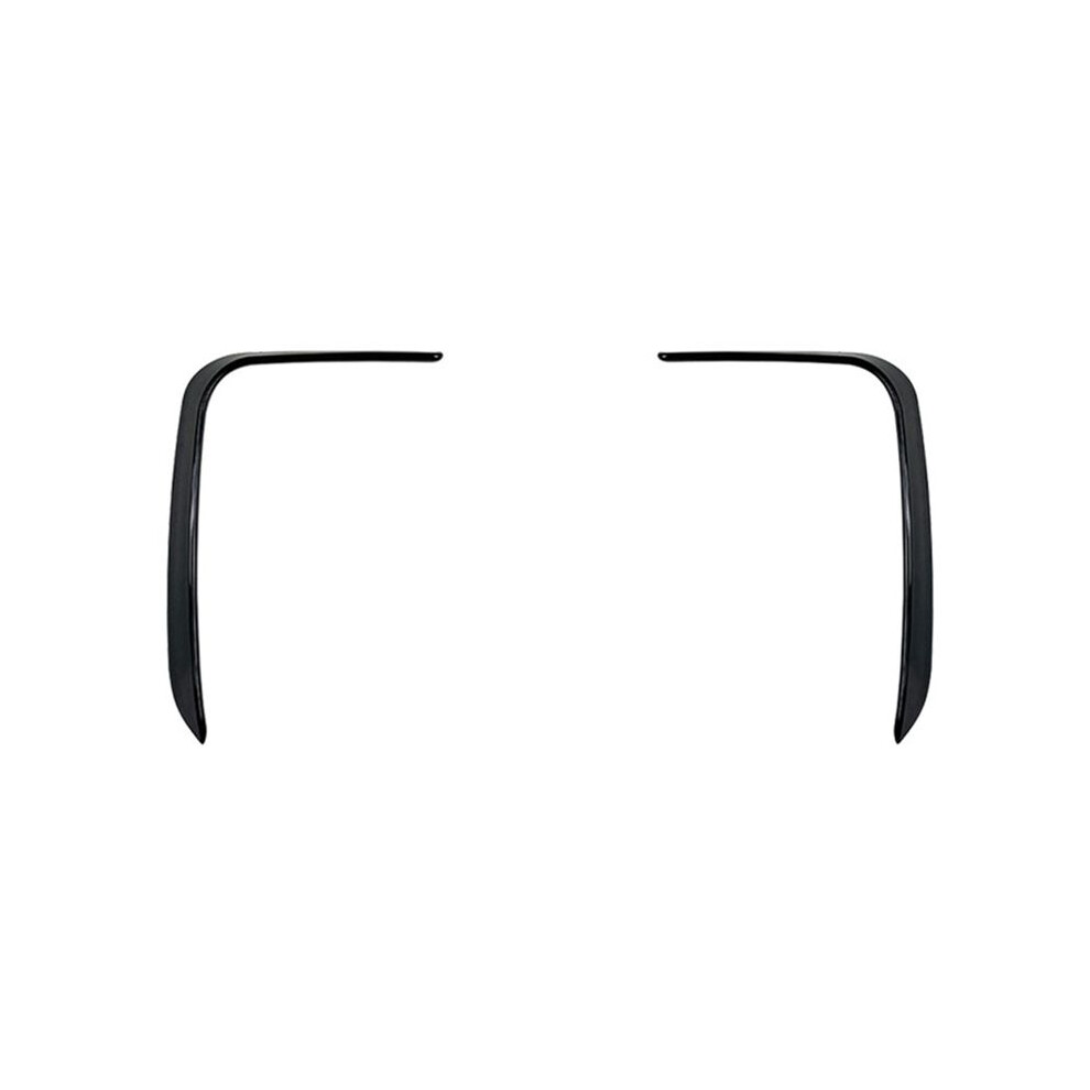 Car Glossy Rear Bumper Splitter Spoiler Rear Canard Air Vent Trim For X3 G01 Lci M Sport 2022-2023 Black 6031011440015