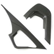 Central Control Armrest Cover Trim per  Corvette C7 2014 2015 2016 2017 2018 2019 Accessori ABS Fibra di Carbonio
