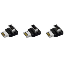 3X Computer Motherboard Type-E USB 3.1 Type-E Interface 90 Degree Steering Elbow Front Type-C Installed Adapter(PH74A)