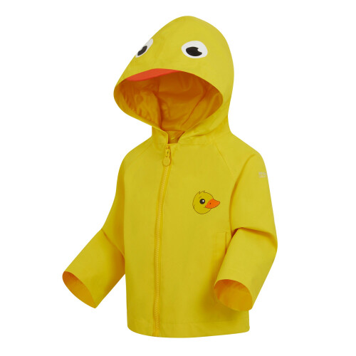 Regatta Regatta Childrens/Kids Pebbles The Duck Waterproof Jacket 2
