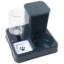 Distributore Automatico di Cibo e Acqua per Animali Domestici 2 In 1, Alimentatore, Ciotola Antiscivolo per Animali Domestici, Forniture per Animali