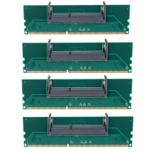 4X DDR3 Laptop SO-DIMM to Desktop DIMM Memory RAM Connector Adapter DDR3 New Adapter of Laptop Internal Memory to RAM