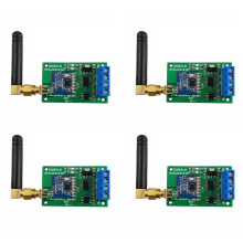 4X 868M Multifuncional Inalámbrico RS485 Bus RF Puerto Serie Módulo Transceptor UART DTU para Cámara PTZ PLC Modbus RTU