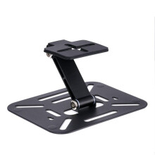Soporte Plegable para Proyector de Escritorio, Pared y Techo con Rotación de 180 Grados para Proyector de Cine en Casa, Color Negro.