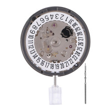 24 Rubini NH35A NH35 6 nel Punto Orologio Meccanico Automatico Movimento 21600 Bph Finestra Data Nera