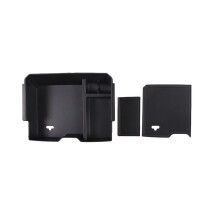 For Ranger 2023 Center Console Organizer Armrest Storage Box Insert Tray Accessories - Black