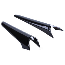 per 3 Axela 2017 Fendinebbia Anteriore Sopracciglio Copertura Trim Sticker Daytime Running Light Decorazione Covers