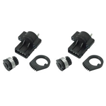 2X Forklift Acceleration Assembly for Forlift Pinion Gear 3505274700, Gear Plate, Potentiometer 7916400159
