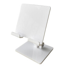 Support de téléphone en acrylique, support de tablette-Blanc