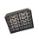 25 Slot Clear Drawer Organizers With Model Stackable-Black 1