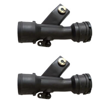 2X Engine Radiator Tube AIR Turbo Tube Charge Air Hose for QASHQAI +2 I J10 1.5 DCi 07-13 14460JD51B 14460-JD51B