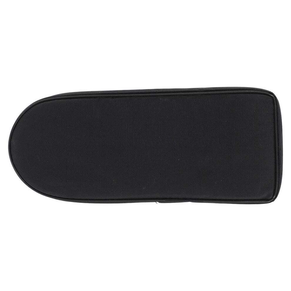 Black Oxford Fabric Shower Seat Cushion