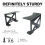 Metal Storage Stand for PS5 Console Under Desk PS5 Console Storage Base for Under Desk Space Saving Mount 4