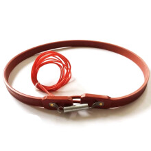 220V AC 15mm Width 1M Length Silicon Heater Strip for Air Conditioner Compressor Crankcase Heating Belt 75W
