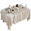 Klassische Baumwoll-Leinen-Tischdecke,-70*70cm Beige 1