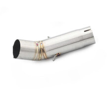 Exhaust System Middle Connecting Pipe 51mm Muffler Adapter Pipe For Suzuki GSXR600/750 K11 L12/13 20112013