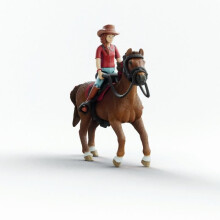 SCHLEICH Horse Club Hannah & Cayenne Toy Figure Set - 42711
