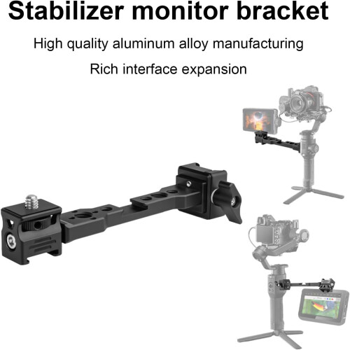 Stabiliser Mount Camera Stabiliser Stand For Various Devices Aviation Aluminium Lightweight Holder Universal Compatibility 1